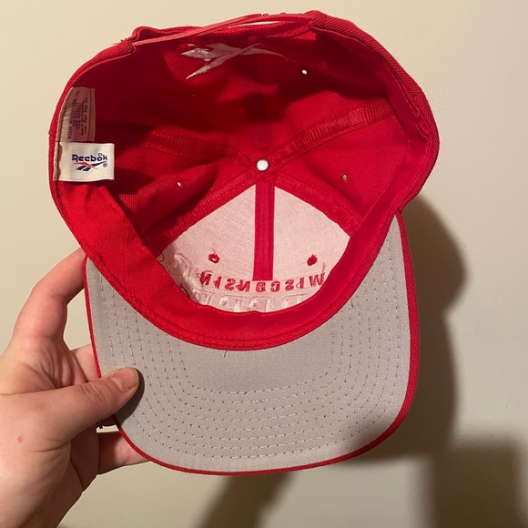 90’s Vintage Reebok Wisconsin Badgers SnapBack - Picture 4 of 5